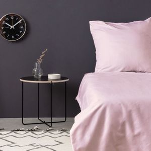 Colourful Cotton Komplet satenske posteljine (FR) Svijetlo ružičasta