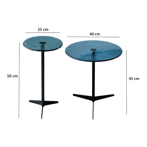 Solis - Black, Blue Black
Blue Side Table Set slika 8