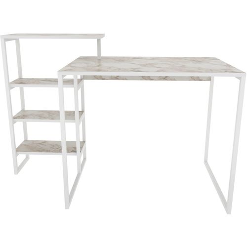 Rino - White White Study Desk slika 5