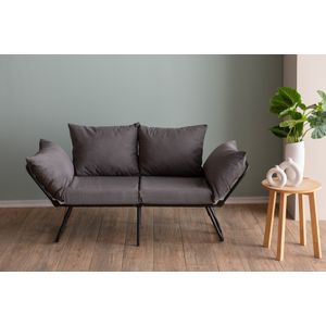 Viper 2-Sjedalni - Siva Sofa na Razvlačenje