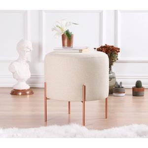 Copper 46 - Kremasti Pouf