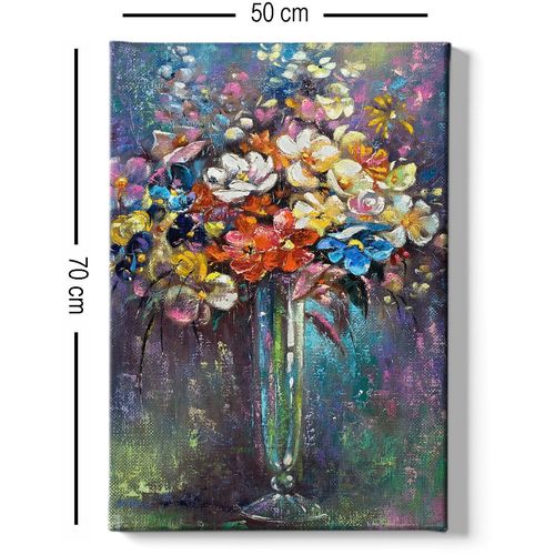 Kanvas Tablo (50 x 70) - 117 Multicolor Decorative Canvas Painting slika 3