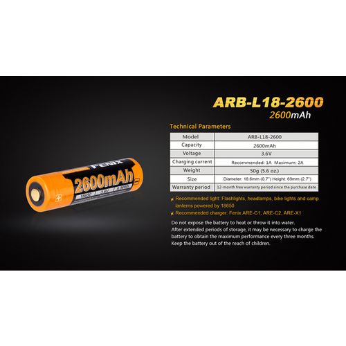 Fenix Baterija ARB-L18-2600  slika 10
