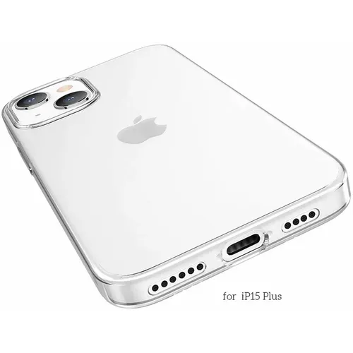 HOCO Light serija TPU maska za IPHONE 15 PLUS prozirna slika 2