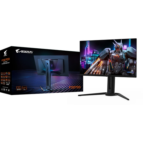 GIGABYTE AORUS FO27Q3 27'' OLED QHD monitor, 2560 x 1440, 0.03ms GTG, 360Hz, speakers slika 7