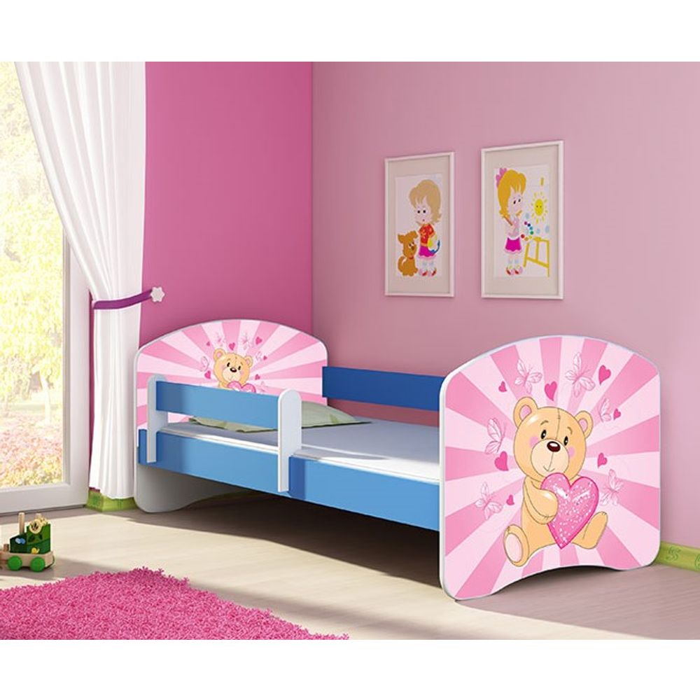 ACMA Dječiji krevet Acma II Blue - 160x80cm - Dezen 10 slika 1