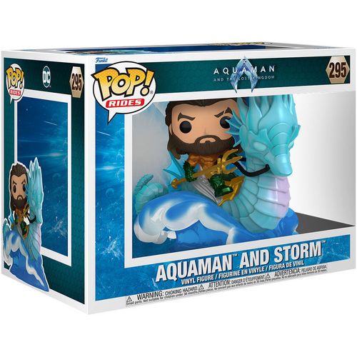 POP figure Ride Deluxe DC Comics Aquaman and the Lost Kingdom Aquaman on Storm slika 1