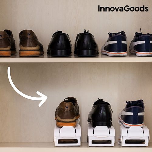 InnovaGoods Shoe Rack podesivi stalak za obuću 26x7-19x10cm za 6pari slika 4
