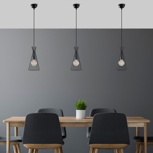 Mezopotamya - N-1281 Black Chandelier slika 2