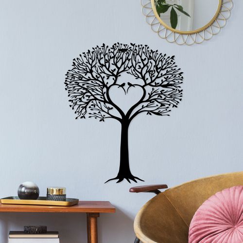 Wallity Metalna zidna dekoracija, Love Tree slika 2