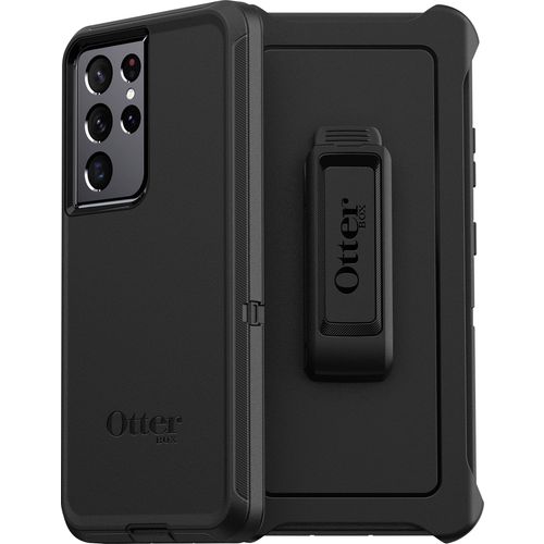 Otterbox Defender stražnji poklopac za mobilni telefon Samsung Galaxy S21 Ultra 5G crna slika 1