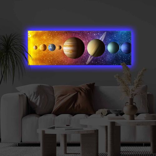 3090KTLGDACT - 002 Multicolor Decorative Led Lighted Canvas Painting slika 1