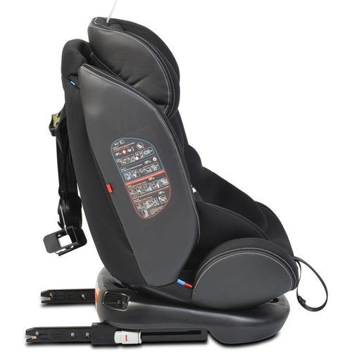 Cangaroo Rotirajuća Auto-sjedalica Pilot 0-36kg Isofix, Black slika 9