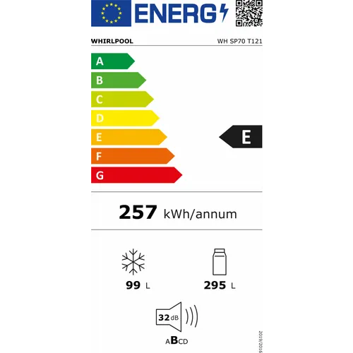 Whirlpool Ugradbeni frižider SP70 T121 slika 4