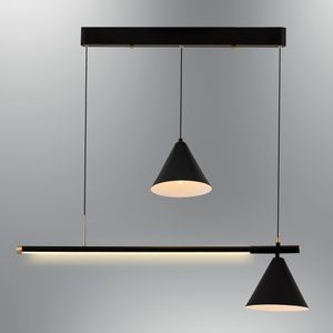 L1101 - Black Black Chandelier