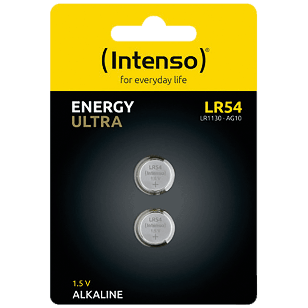 (Intenso) Baterija alkalna LR54/2, 1,5V dugmasta, blister 2 kom slika 1