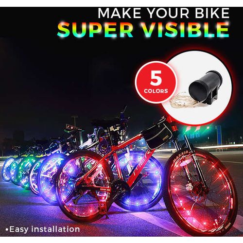 Koshing - LED svjetla za kotače bicikla slika 1
