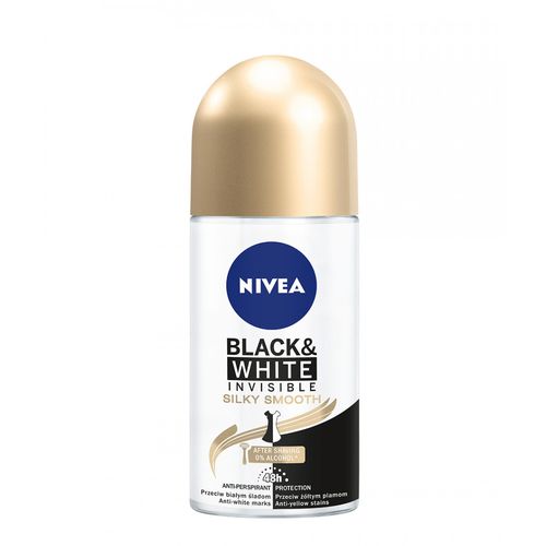 NIVEA Black & White Silky Smooth roll-on 50 ml slika 1