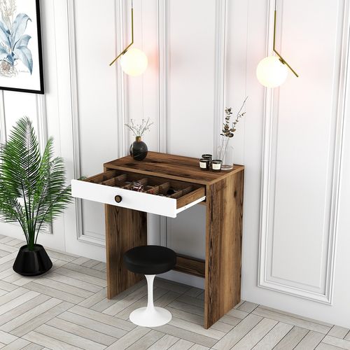 Lizbon - Walnut, White Walnut
White Make-Up Table slika 3