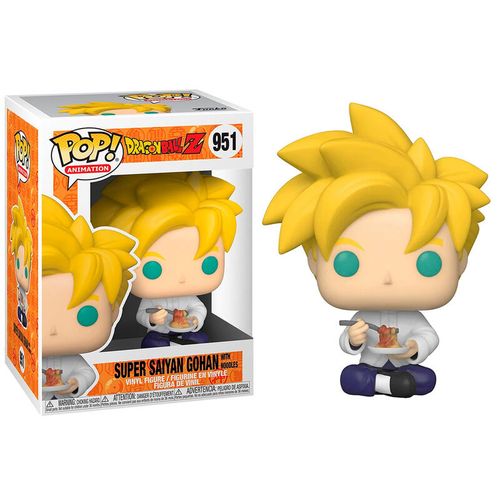 POP figure Dragon Ball Z Serie 9 Super Saiyan Gohan with Noodles slika 3