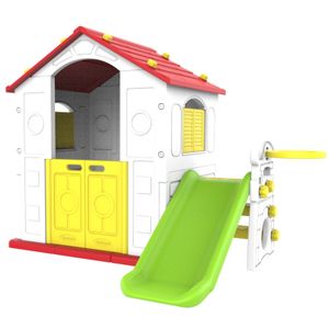Set HOUSE s toboganom - plastično dječje igralište