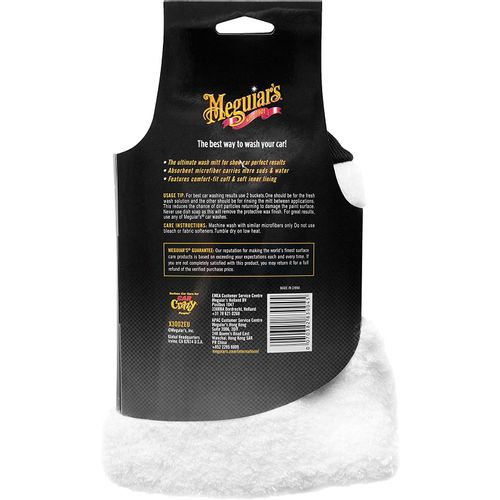 Meguiars Rukavica za pranje od mikrofibera MICROFIBER WASH MITT slika 4