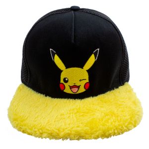 Unisex šešir Pokémon Pikachu Wink - Rumena i Crna, Univerzalna veličina