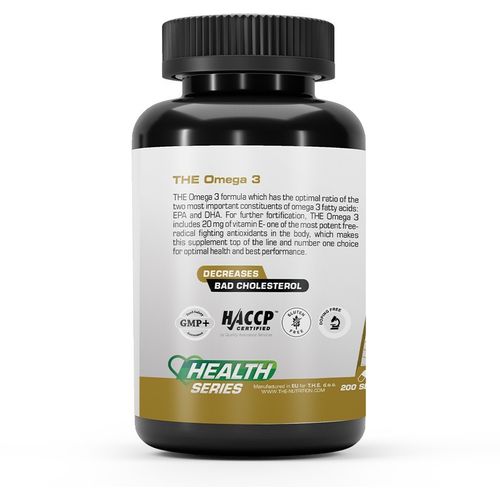 THE Nutrition Omega 3  200 soft gel kapsula/Esencijalne masne kiseline slika 3