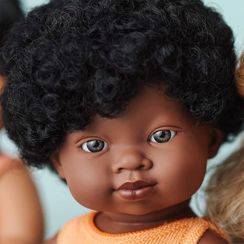 Miniland lutka African Girl 38 cm Colourful slika 2