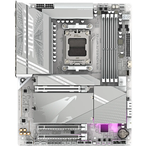 GIGABYTE X870 AORUS ELITE WIFI7 ICE, DDR5, SATA3, USB4, DP, 2.5GbE, WiFi 7, AM5 ATX slika 2