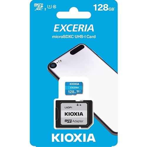 Memorijska kartica KIOXIA-Toshiba microSD 128GB cl.10 M203 EXCERIA UHS1 100Mb/s slika 1