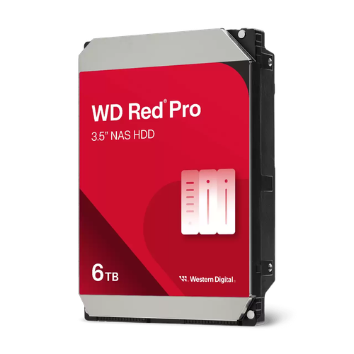 WD hard disk 6TB SATA3, 6Gb/s, 7200, 256MB RED PRO slika 1