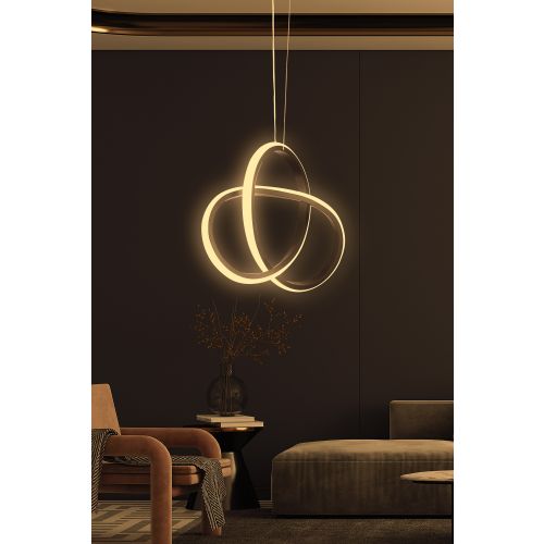 Opviq Luster, Aurigae Black-Yellow Light slika 2