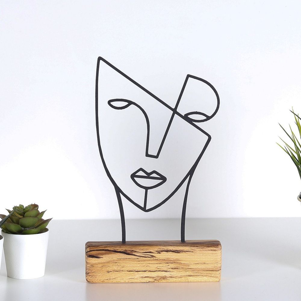 Decorative object M-034 Black slika 2