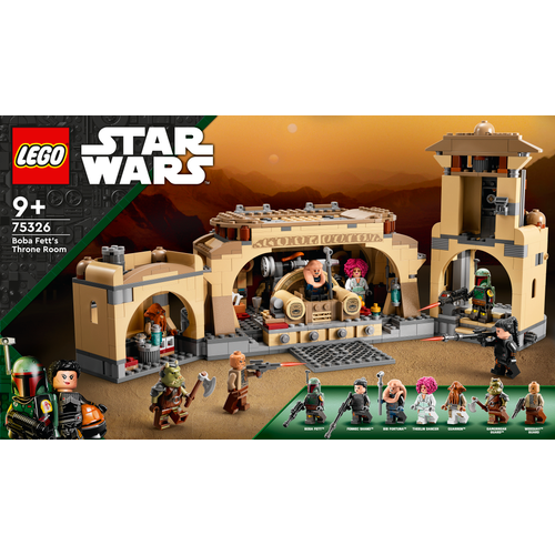 LEGO® STAR WARS™ 75326 Prijestolna dvorana Bobe Fetta slika 8