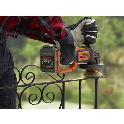 Black&Decker brusilica kutna akumulatorska 18 V bez baterije BCG720N slika 5