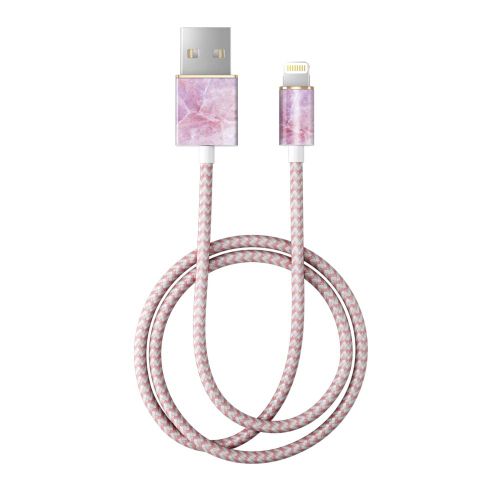 Kabel - Lightning to USB (1,00m) - Pilion Pink Marble slika 1