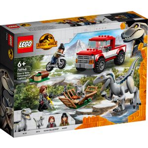 LEGO Blue & Beta u zamci za Velociraptore