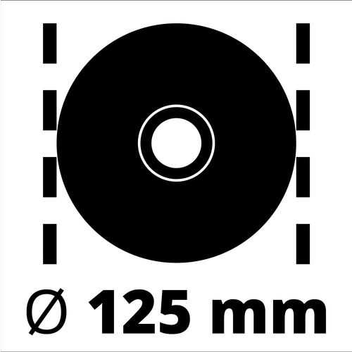 Einhell Ugaona brusilica TE-AG 125/750 slika 5