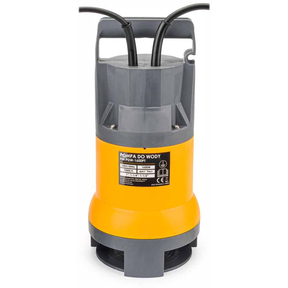 Potopna pumpa s plovkom za čistu prljavu vodu u septičkim jamama 1600W PM-PDW-1600PT slika 7