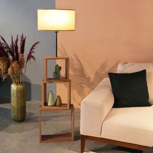AYD - 2902 Stalna Lampa od Svijetlog Drveta