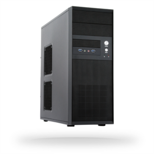 Kućište Chieftec CQ-01B-U3-OP USB3 ATX, crno slika 1