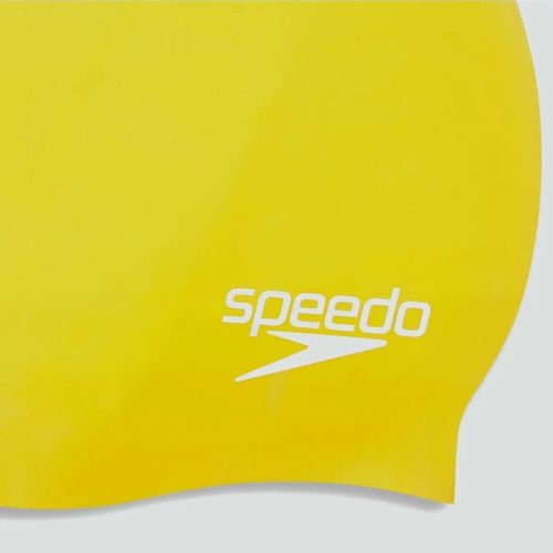 Speedo Oblikovana Silikonska Kapa za Plivanje - Žuta slika 3