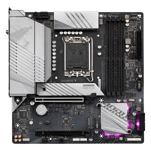 Gigabyte B760M AORUS ELITE AX B760 Chipset, Intel LGA 1700, 4x DIMM (DDR5), Intel 13th Gen Core/Intel 12th Gen Core/Intel Pentium series/Intel Celeron series slika 2