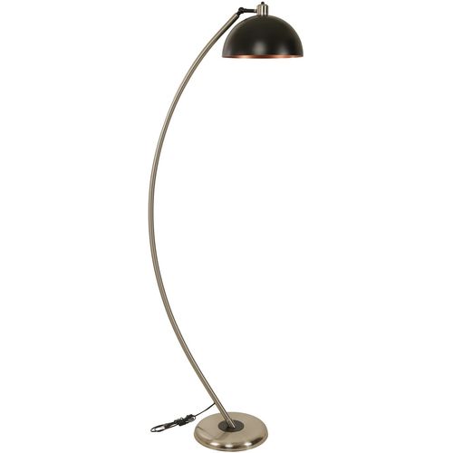 Hilal Mat Krom Lambader Retro 3 Başlıklı Chrome Floor Lamp slika 2