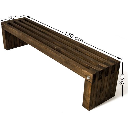 Delem Walnut Bench slika 7