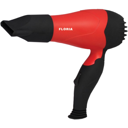 Floria ZLN8976/RD fen za kosu, 1000 W, crveno/crna  slika 1