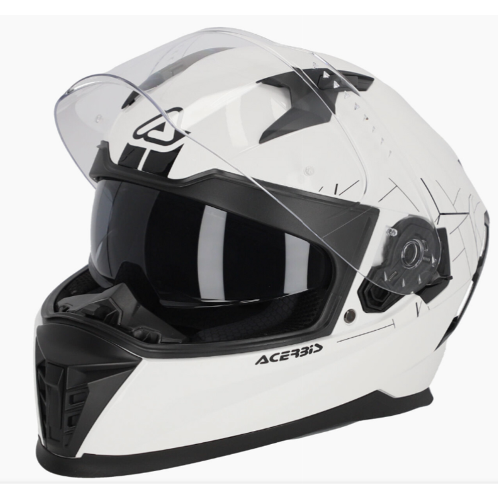 Zatvorena - full face kaciga L vel. Acerbis X-Way - Bijela slika 1