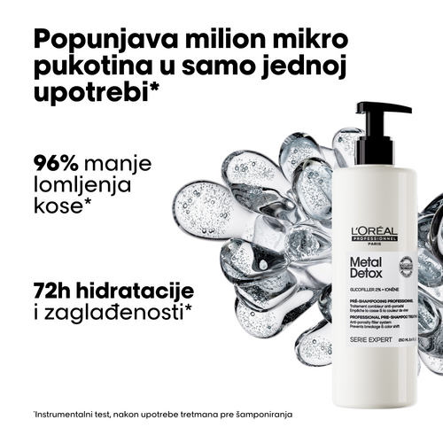 L’Oréal Professionnel Metal Detox Profesionalni tretman pre šamponiranja slika 2