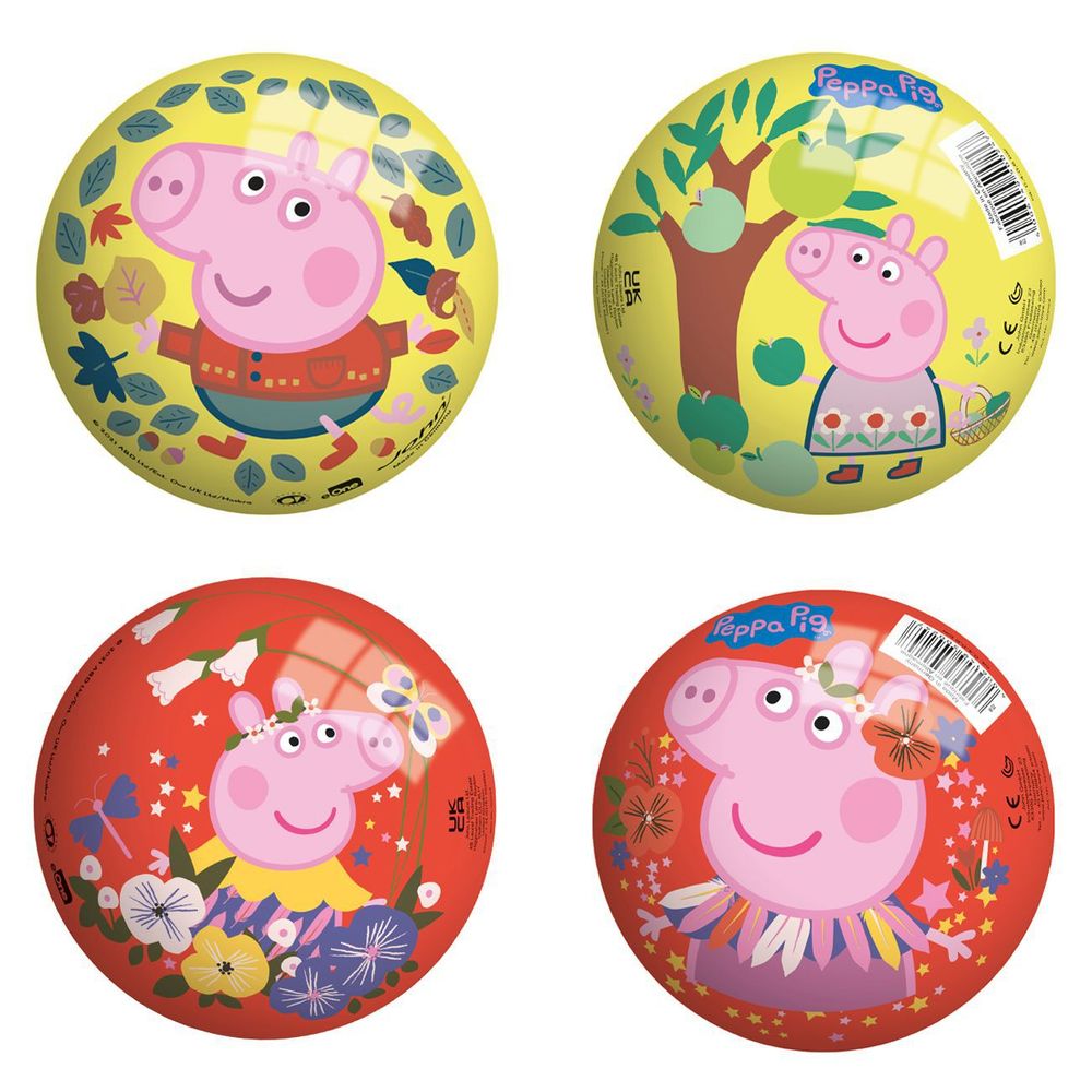 Lopta Peppa Pig 13cm, sorto slika 1